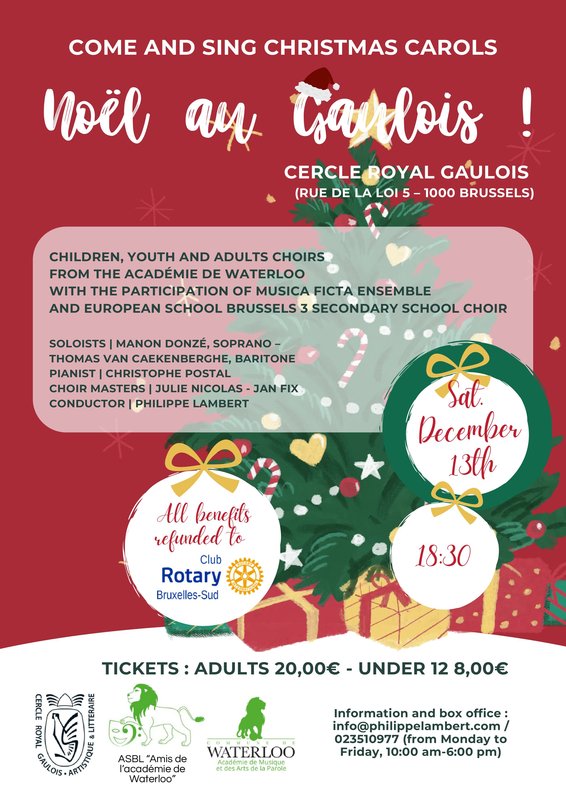 Concerts Noël Gaulois