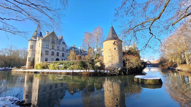 Loisirs Découverte parc du château hiver