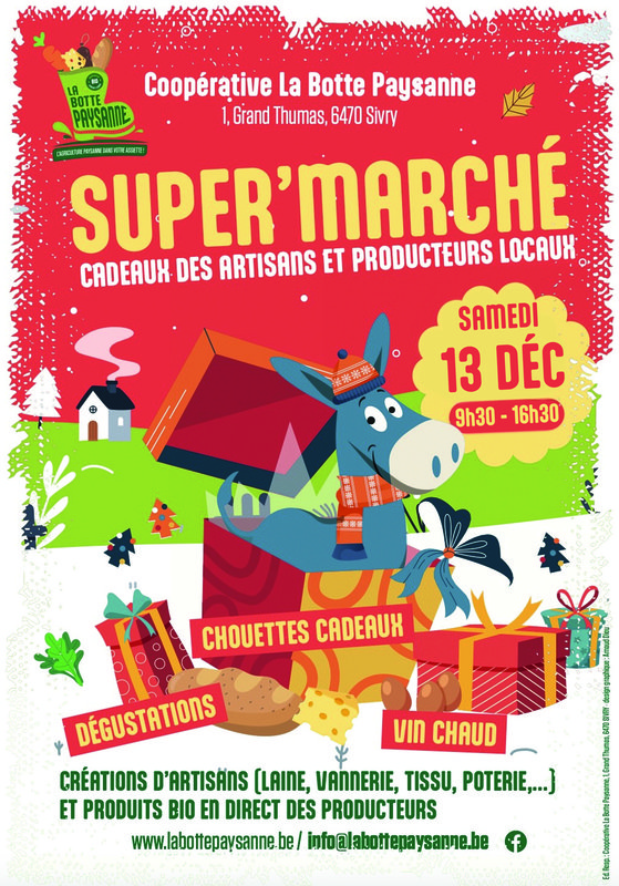 Marchés de Noël Un marché Noël hors sentiers battus...avec producteurs artisans locaux