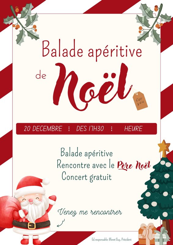 Loisirs Balade Apéritive Noël