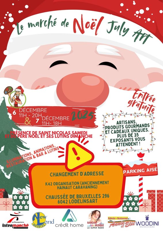 Marchés de Noël Marché Noël July Art