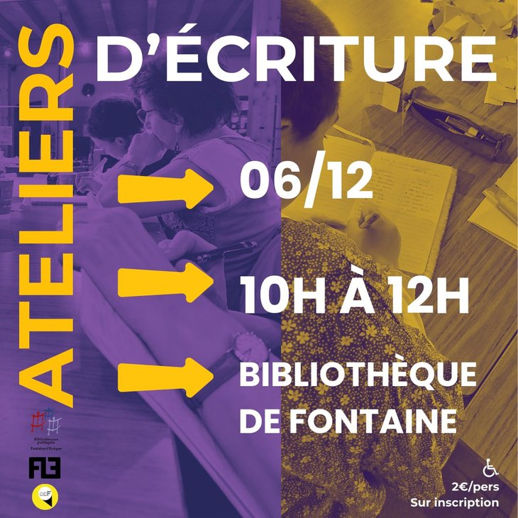 Conférences Atelier d écriture