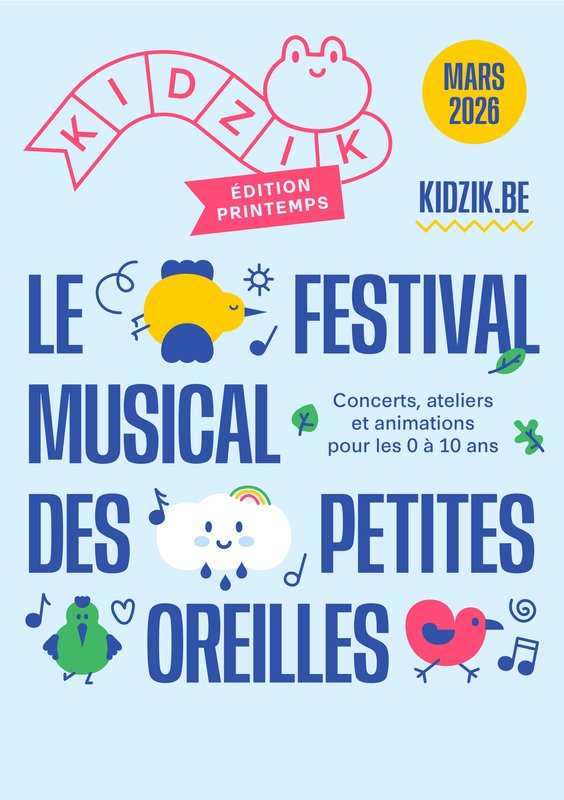 Concerts Kidzik Printemps 2026