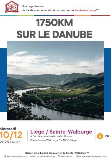Conférences 1750km le Danube