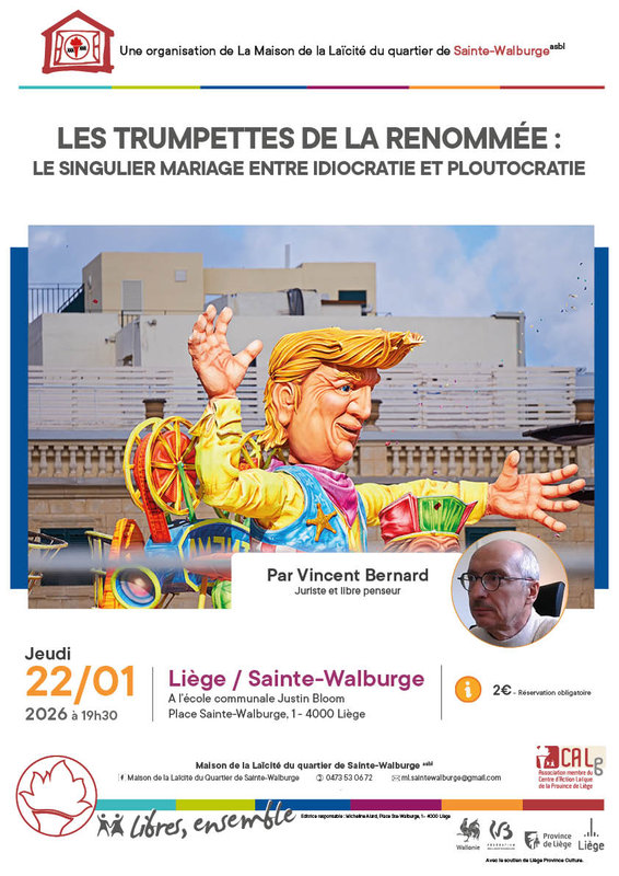 Conférences « trumpettes la renommée : singulier mariage entre idiocratie plout