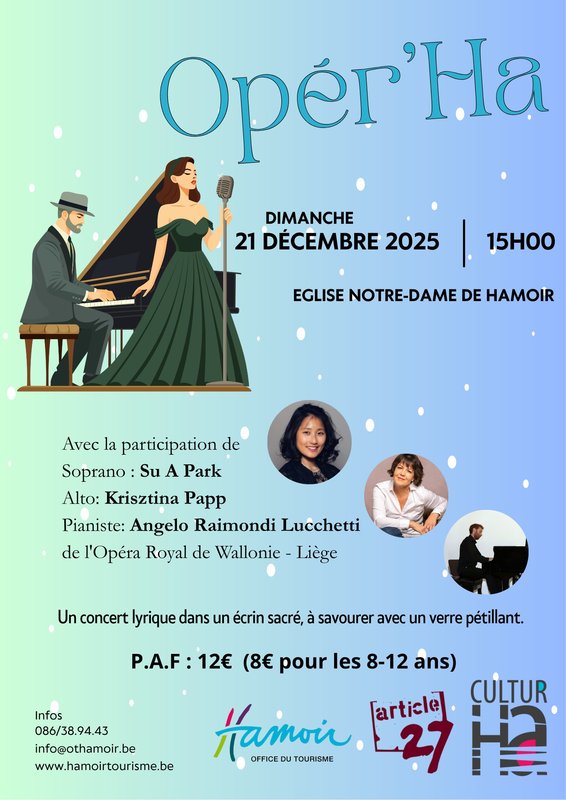 Concerts ✨ Opér’Ha Concert lyrique  ✨