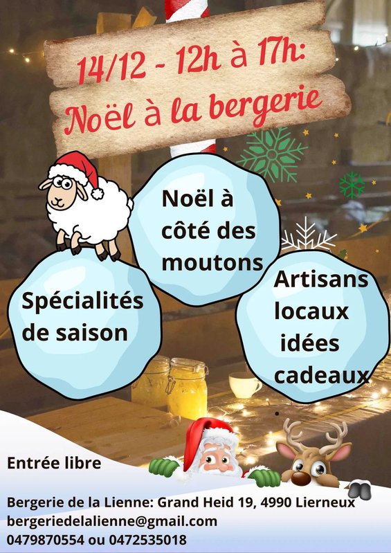 Marchés de Noël Marché Noël côté moutons