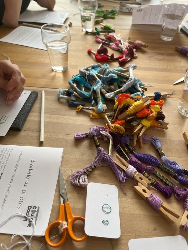 Stages,cours Broderie photo