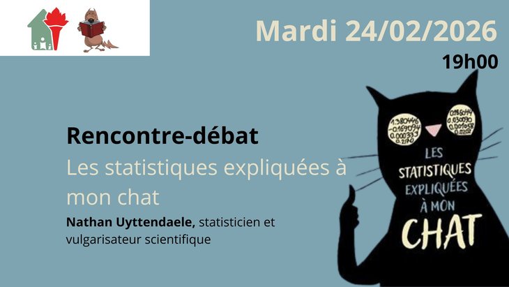 Conférences Rencontre-débat : statistiques expliquées mon chat