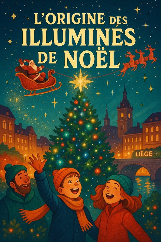 Loisirs Jeu piste nocturne Noël - L’origine Illuminés Noël - S-Cape Belgium