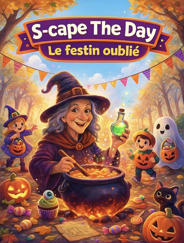 Loisirs Jeu piste d Halloween - S-Cape Day - festin oublié