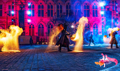 Spectacles Un spectacle feu pour clôturer Narrathives