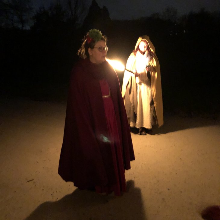 Loisirs Balade flambeaux 12 jours divinatoires