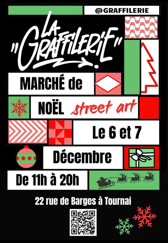 Marchés de Noël Marché Noël Street-Art