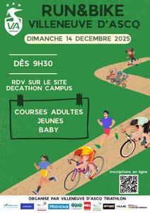 Loisirs Run & Bike VATRI 10ᵉ édition Villeneuve d’Ascq