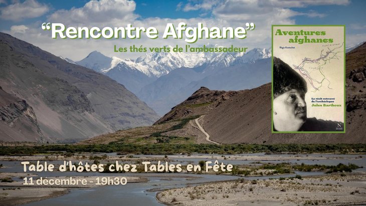 Conférences Table d hôtes  Rencontre Afghane  chez Tables Fête/Bruxelles.