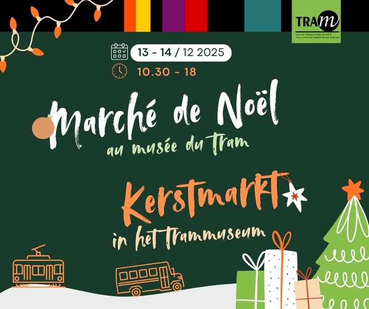 Marchés de Noël Le musée tram fait marché