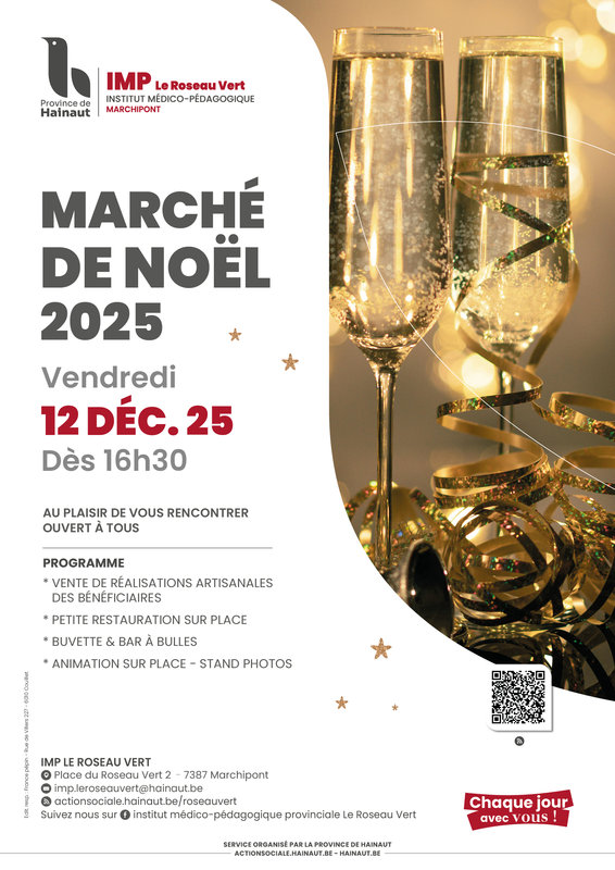 Marchés de Noël Marché Noël l IMP Rosseau Vert
