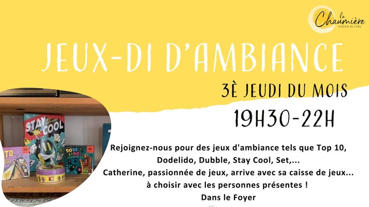 Loisirs Jeux-di d ambiance