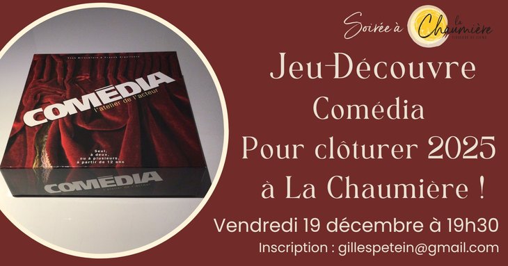 Loisirs Jeu-Découvre Comedia