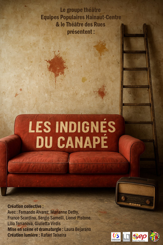 Spectacles Les indignés canapé