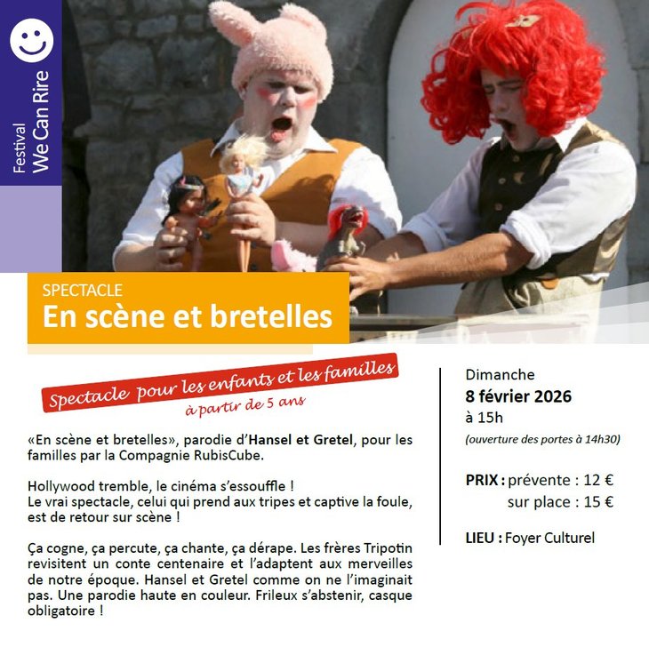 Spectacles Festival Can Rire - Spectacle la Compagnie RubisCube