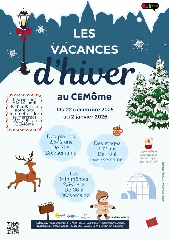 Stages,cours Les plaines vacances Cemôme