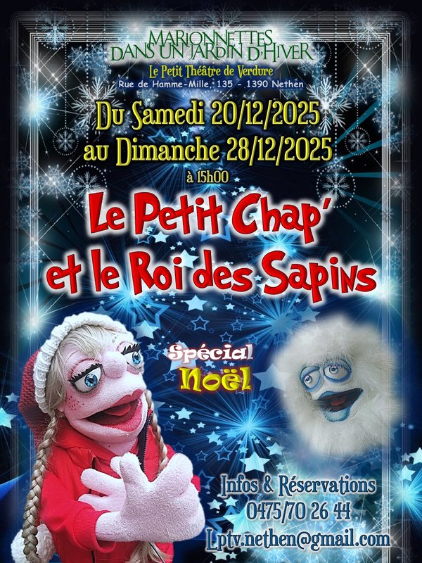 Spectacles Le Petit Chap  le des Sapins