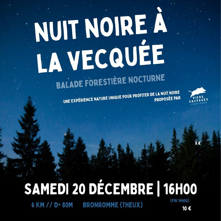 Loisirs Nuit noire la Vecquée