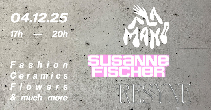 Expositions Fashion, Ceramics, Flowers Resyne with Susanne Fischer À Mano