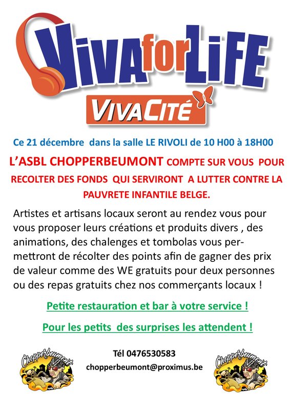 Loisirs Opération viva life