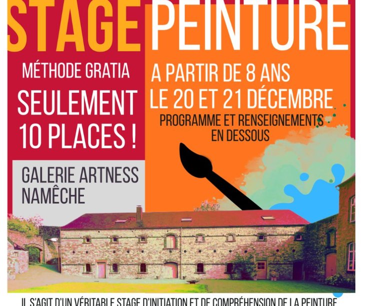 Stages,cours Stage peinture