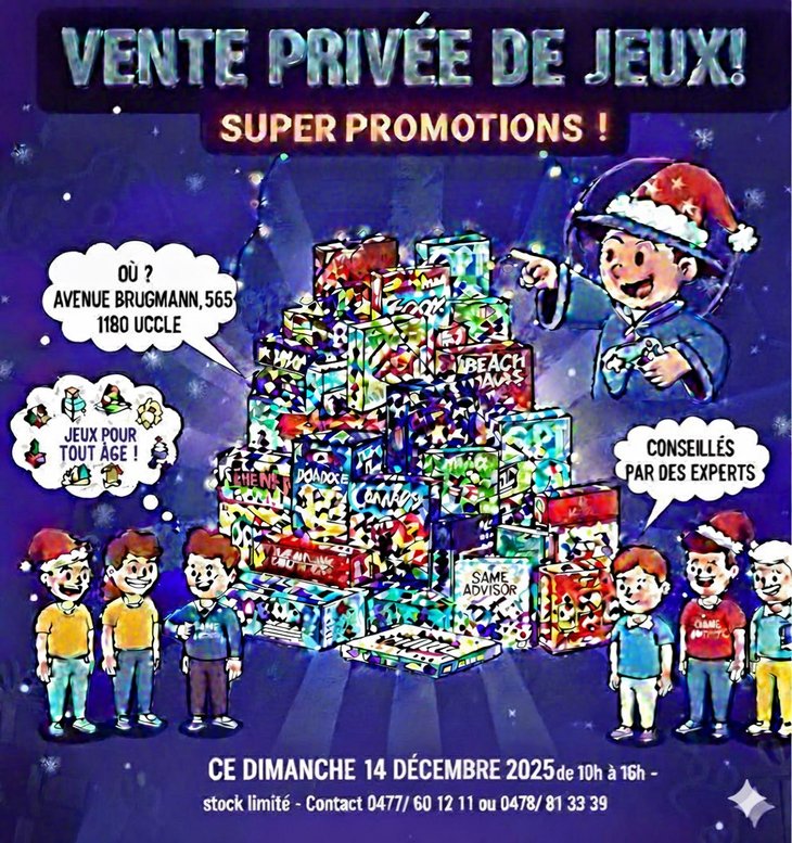 Loisirs Vente privée jeux société