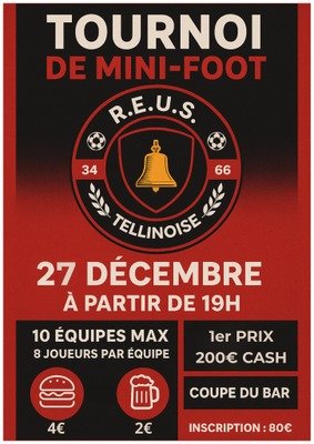 Loisirs Tournoi Mini Foot 1eres Tellin