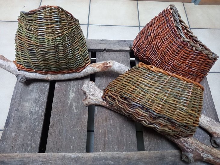Stages,cours Tressage d une jolie corbeille bois