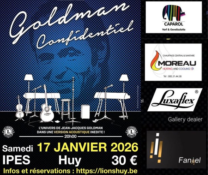 Concerts Goldman Confidentiel