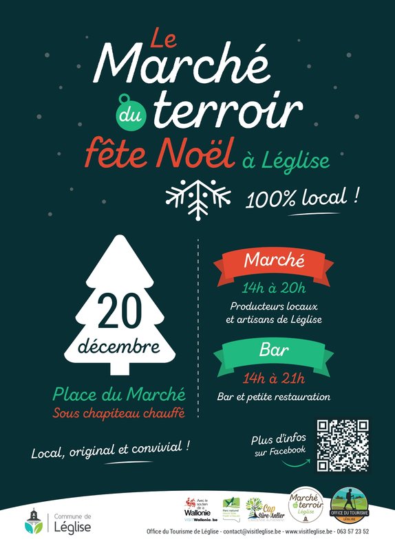 Loisirs Le Marché terroir fête Noël Léglise