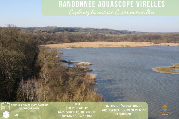 Loisirs Randonnée découverte autour l’étang Virelles