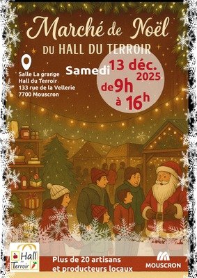 Marchés de Noël Le Hall Terroir organise premier Marché Noël