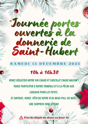 Loisirs Portes ouvertes Donnerie Saint-Hubert
