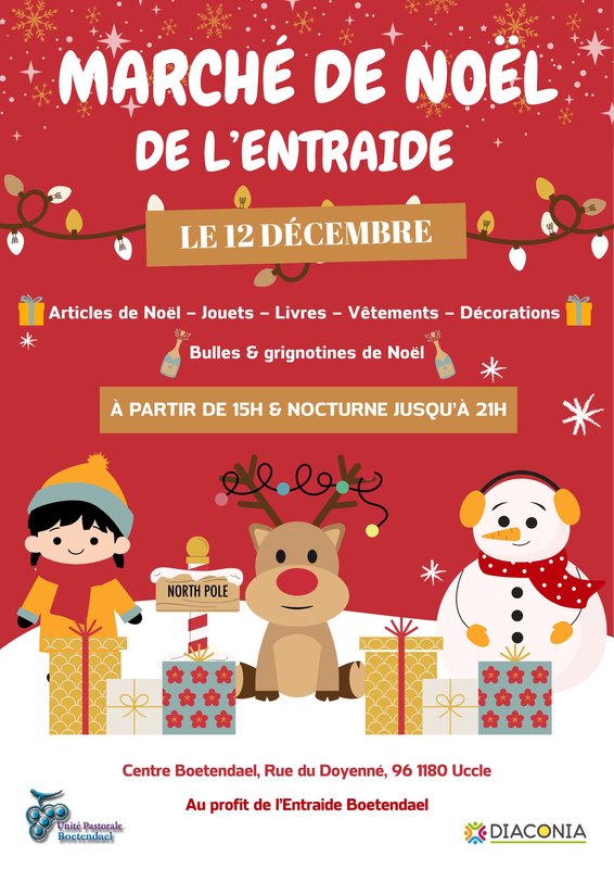 Marchés de Noël Marché Noël l entraide boetendael