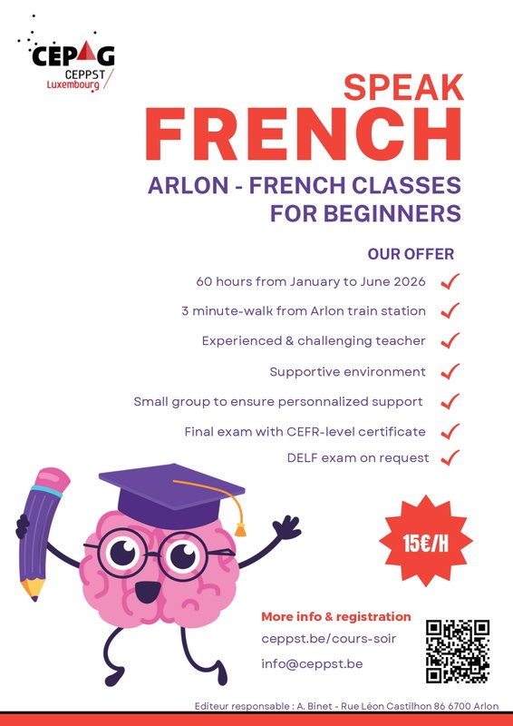 Stages,cours Cours français pour débutants