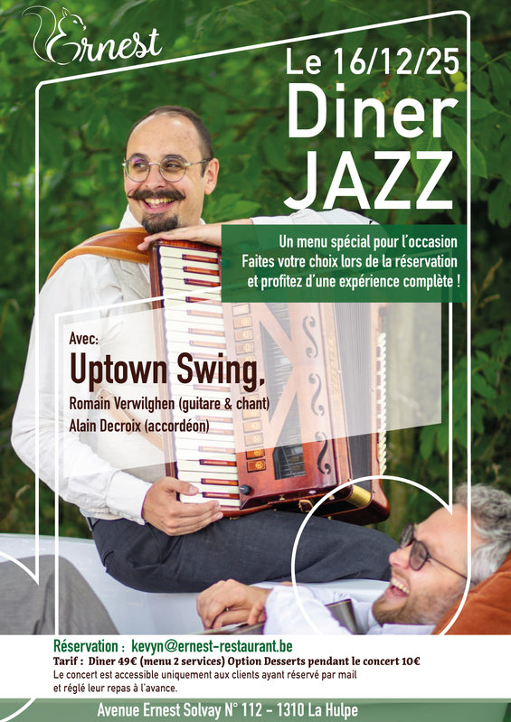 Soirées Soirée Dîner & Jazz