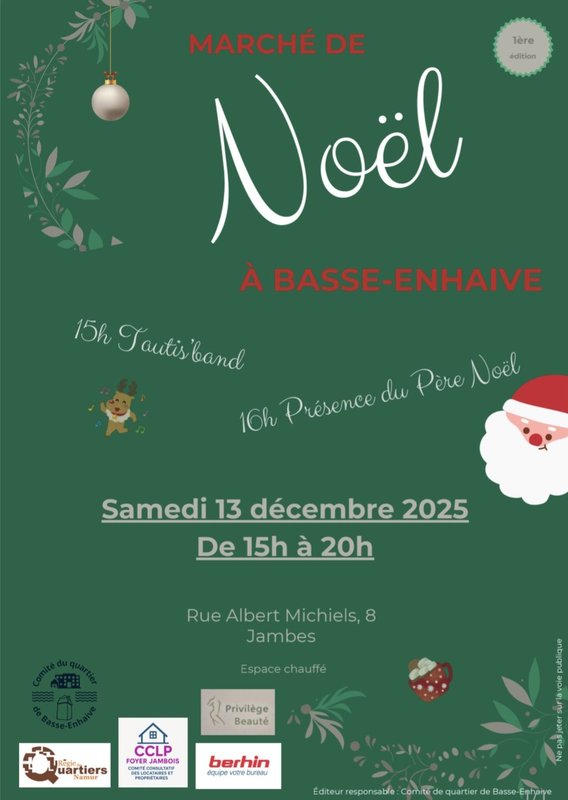 Marchés de Noël Marché Noël Basse-Enhaive