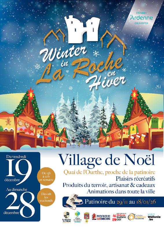 Marchés de Noël La Roche Hiver