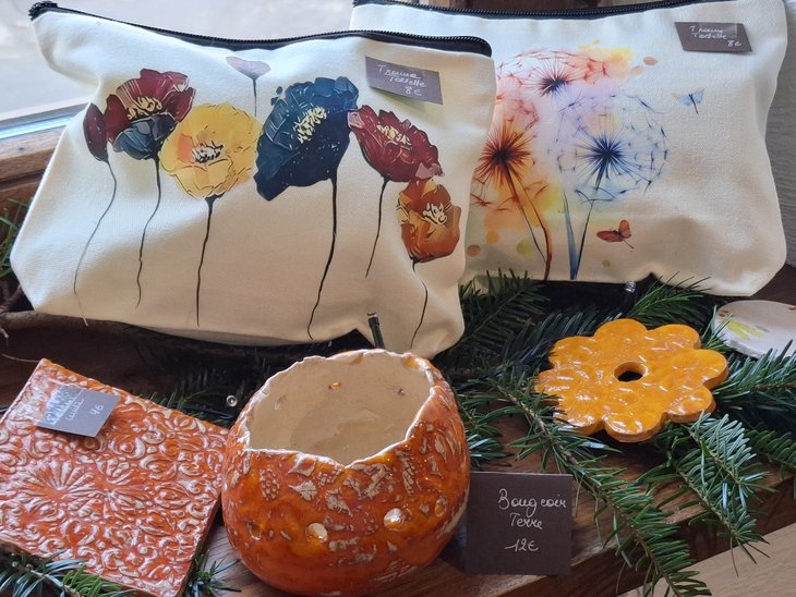 Marchés de Noël Expo marché Noêl d objets artisanaux