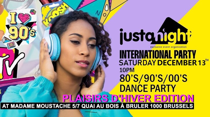 Soirées Plaisirs 80 s 90 s 2000 s - International party chez Moustache