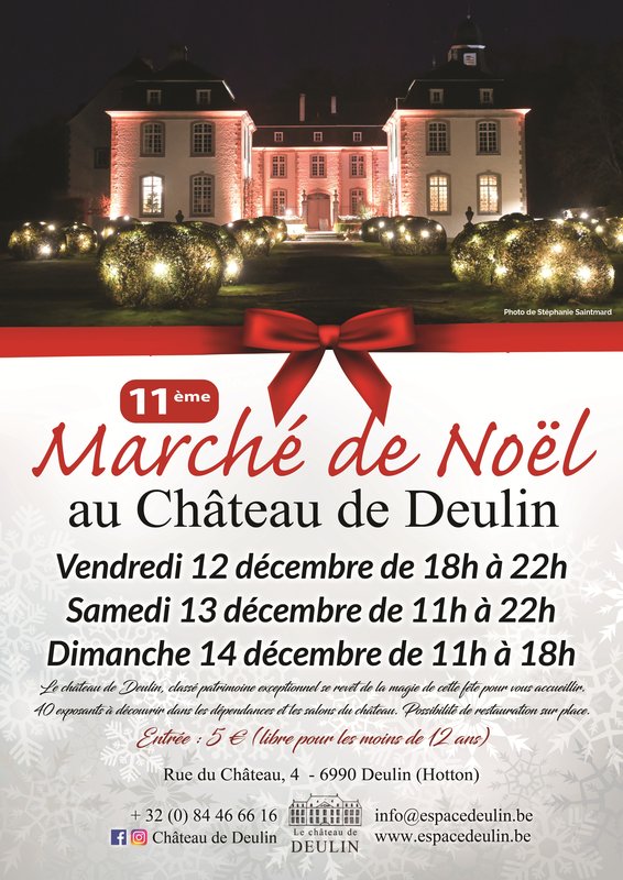 Marchés de Noël Marché Noël Château Deulin