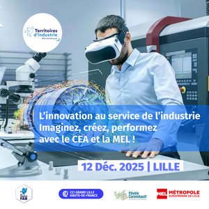 Conférences Tempo Industrie - Matinales industrielles 12 décembre 2025 Euratechnologies