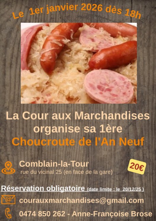 Soirées La choucroute l An Neuf